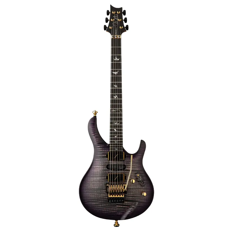 PRS Limited Edition Herman Li Chleo Signature Electric Guitar - Charcoal Purple Burst