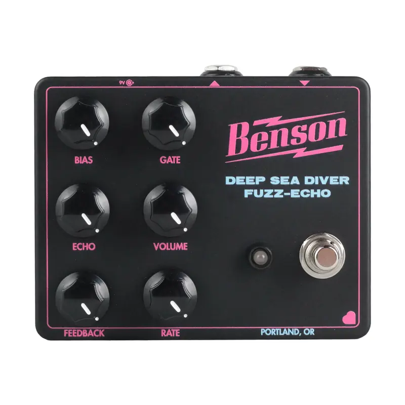 Benson Deep Sea Diver Fuzz Echo Guitar Effects Pedal