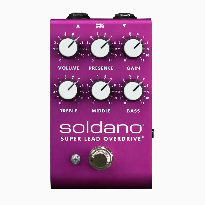 Soldano Super Lead Overdrive Guitar Pedal - Purple Anodized
