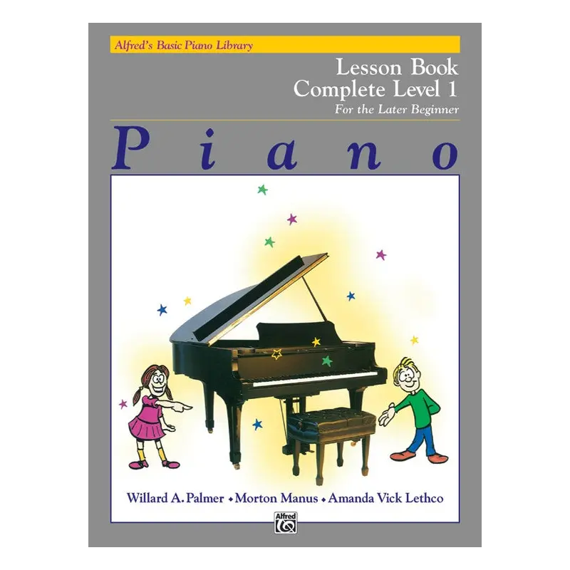 Alfred's Basic Piano Library: Lesson Book Complete 1 (1A/1B)