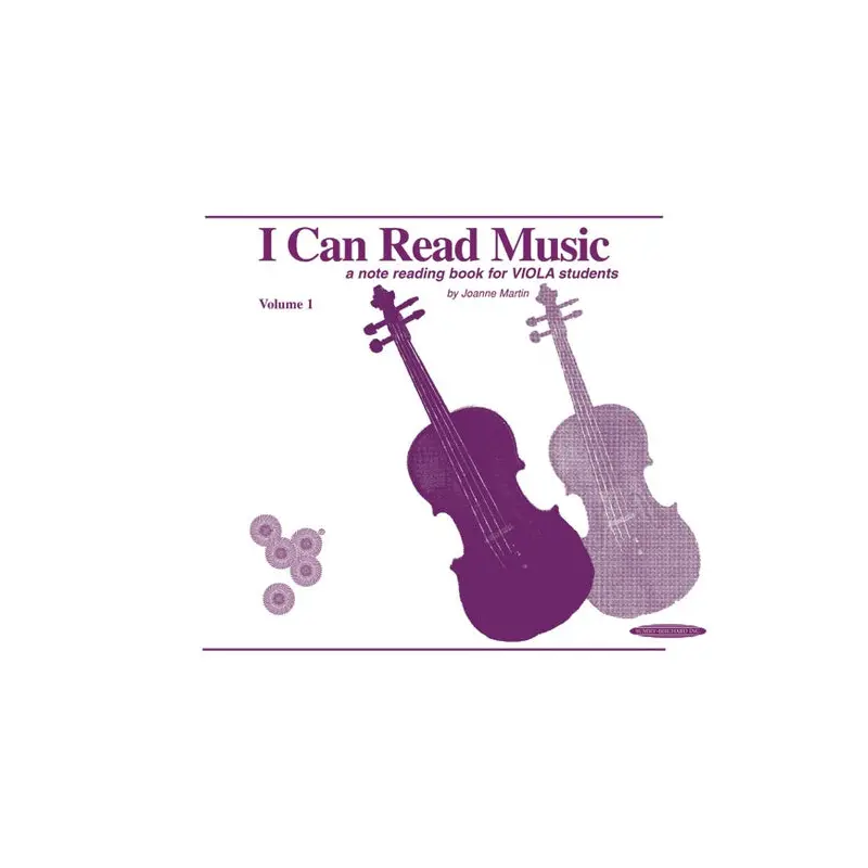 I Can Read Music Viola Volume 1