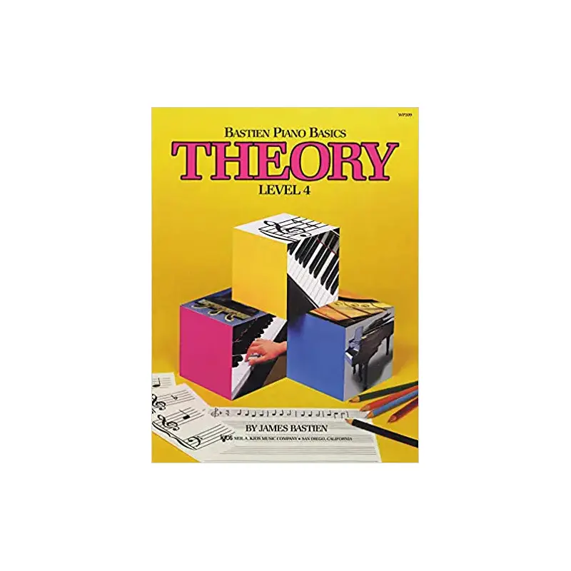 Bastien Piano Basics Theory Level 4