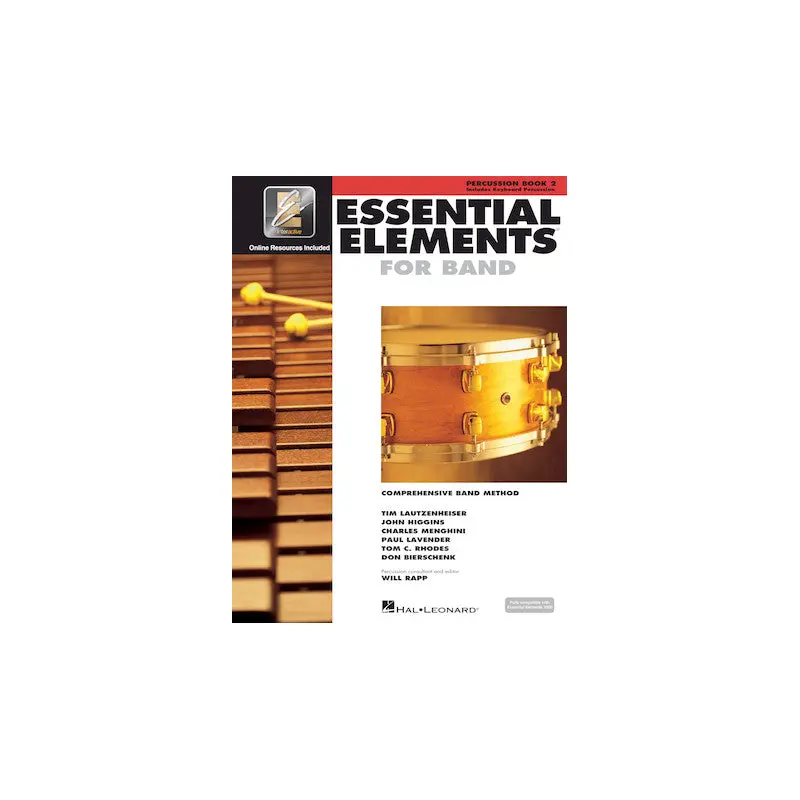 Essential Elements For Band & Keyboard Percussion Book 2