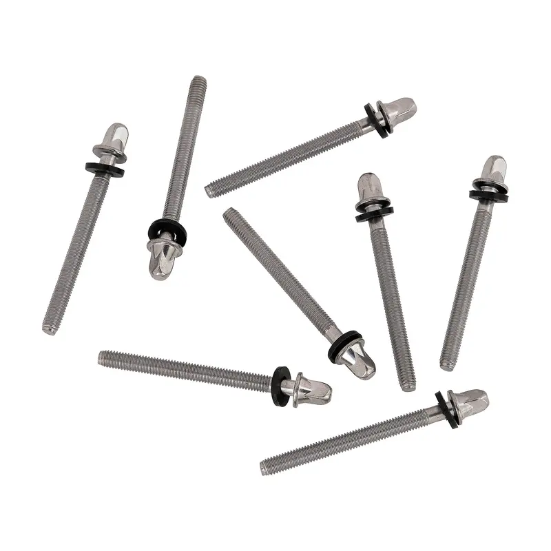 PDP by DW 8-Pack True Pitch Tension Rods w/Nylon Washers 55mm PDAXTRTP5508