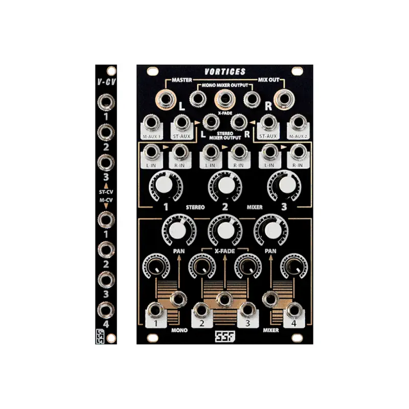 Steady State Fate Vortices 16hp Character Mixer Eurorack Module