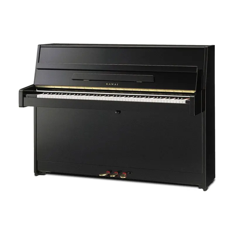 Kawai Upright Piano K-15 Polished Ebony