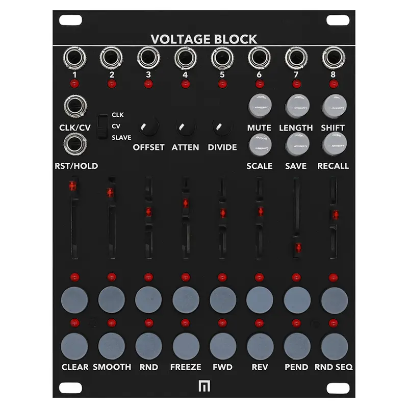 Malekko Voltage Block CV Sequencer Module - Black