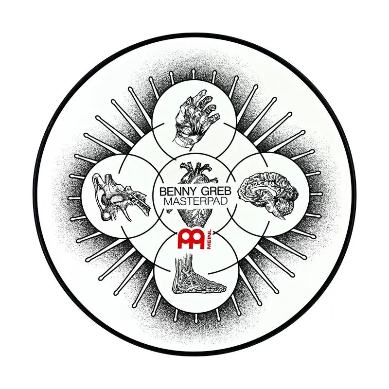 Meinl Benny Greb 12" Signature Practice Pad