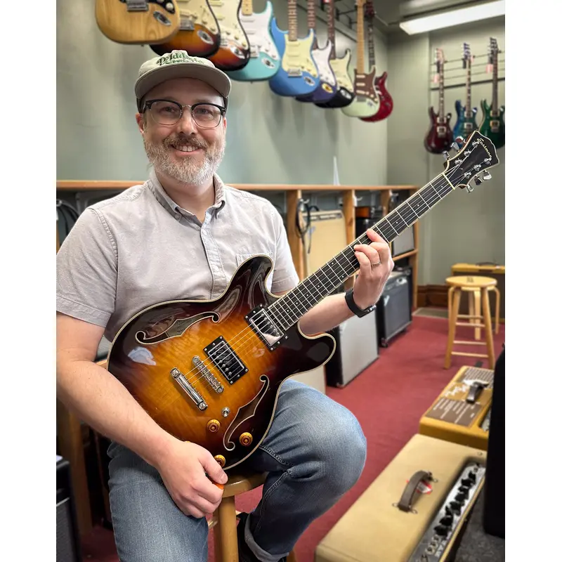 Eastman T184MX Semi-Hollowbody Electric Guitar (2015)