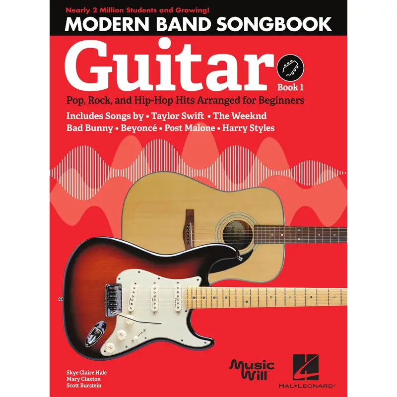 Modern Band Method Guitar Songbook 1 - Pop, Rock, and Hip-Hop Hits Arranged for Beginners