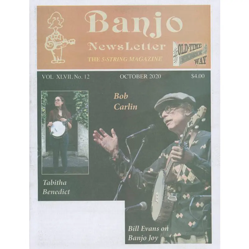 Banjo Newsletter - October 2020, Vol. XLVII, No. 12