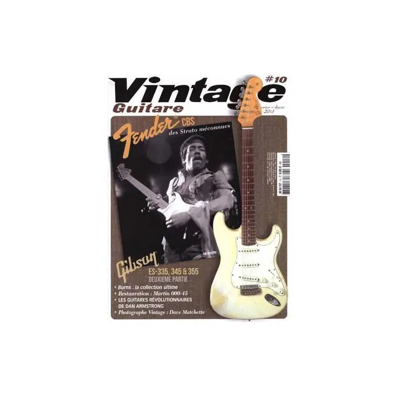 Vintage Guitare #10 - Janvier/Mars 2013