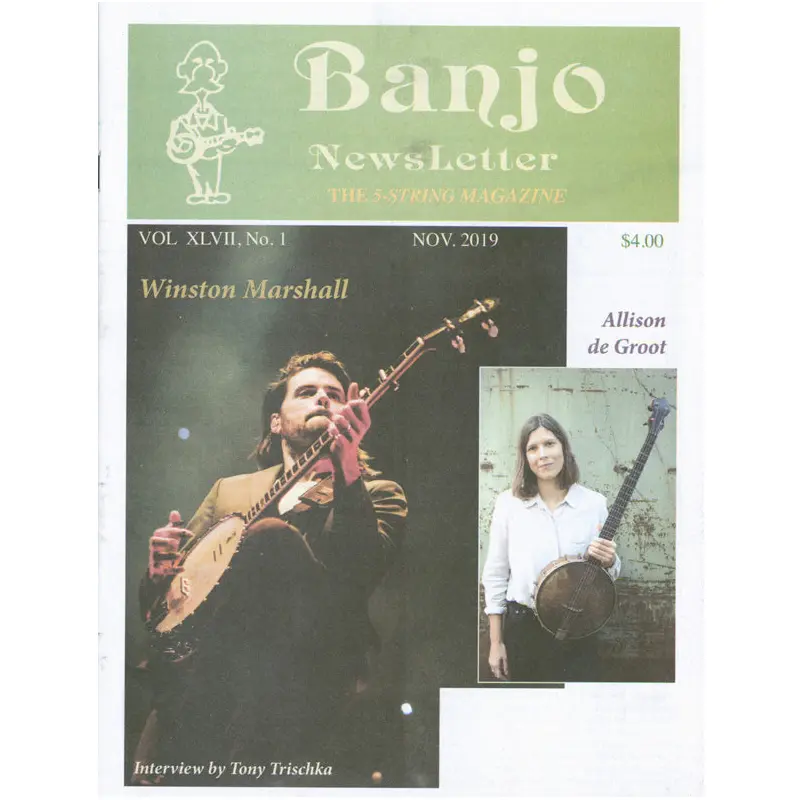 Banjo Newsletter - November 2019 Vol. XLVII, No. 1
