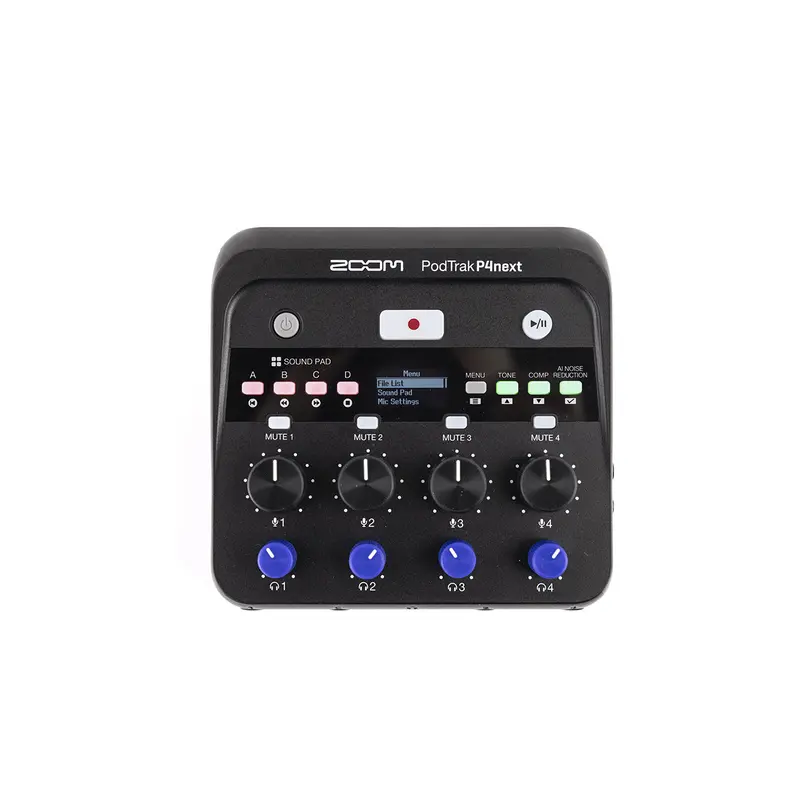 Zoom PodTrak P4next Podcast Recorder
