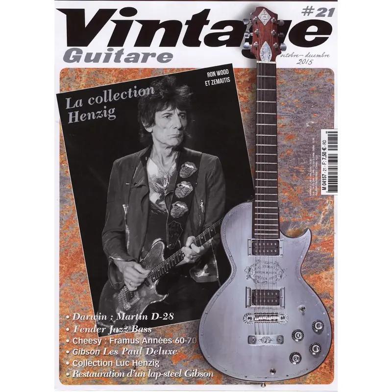 Vintage Guitare #21 - Octobre/Decembre 2015