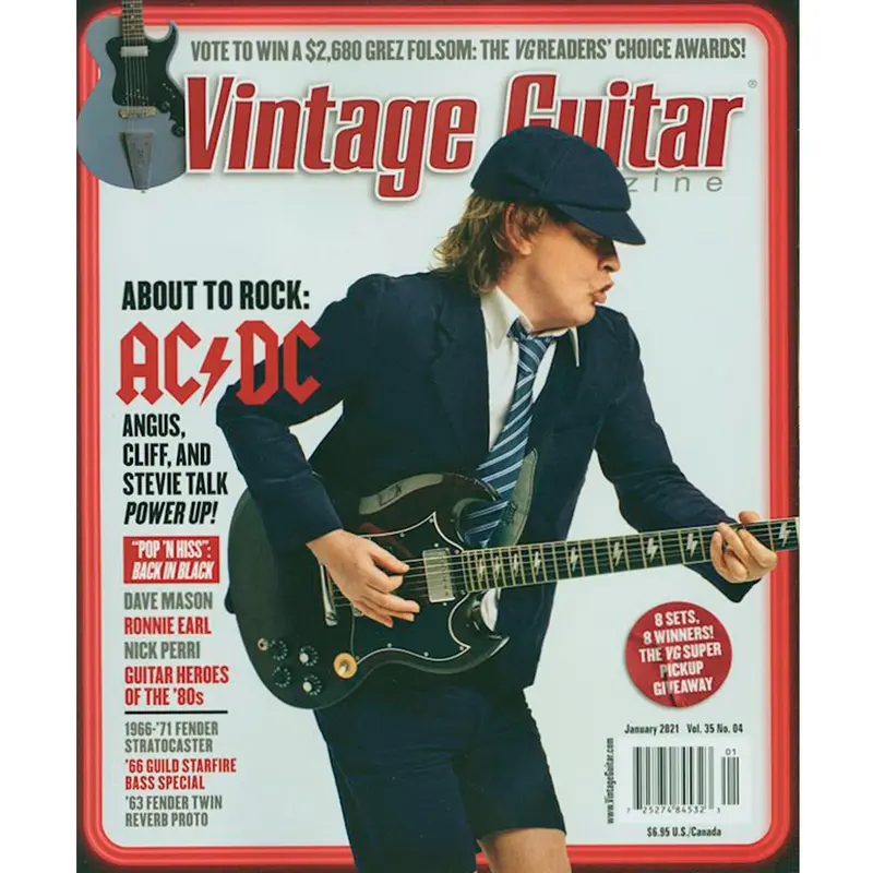 Vintage Guitar Magazine - January 2021