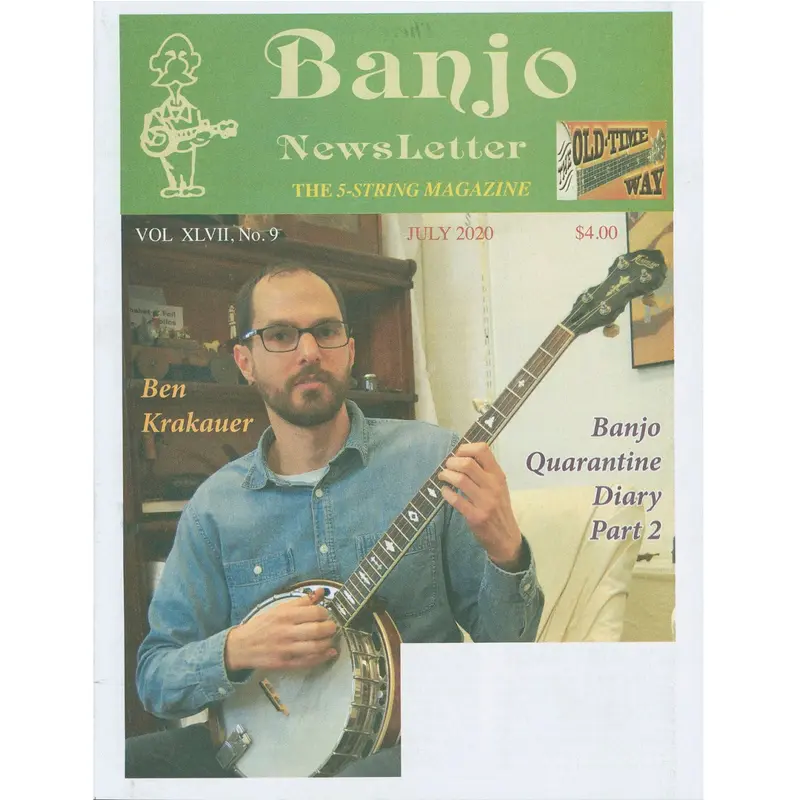Banjo Newsletter - July 2020, Vol. XLVII, No. 9