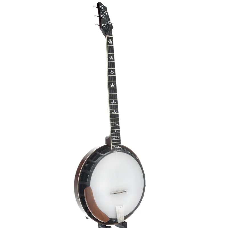 Nechville Mahogany Phantom Banjo & Case, Diamond Wing Inlay