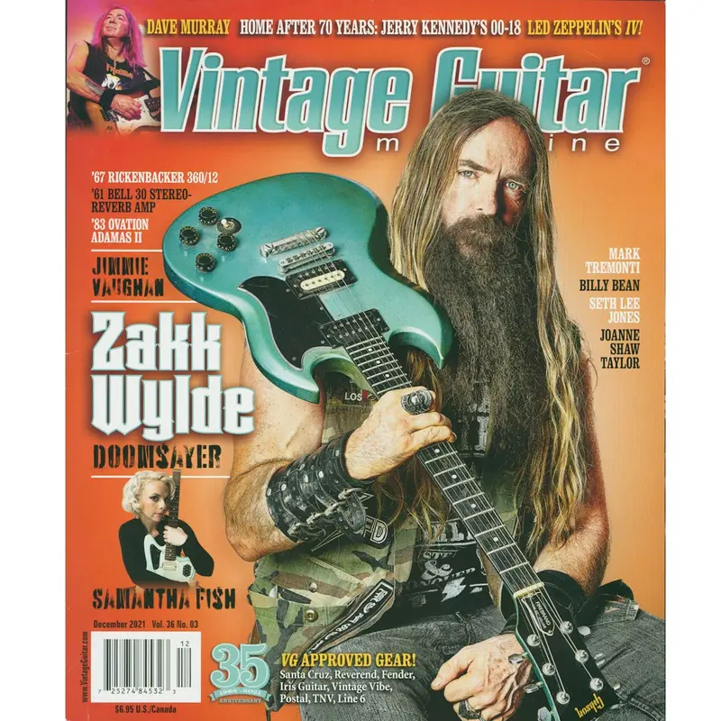 Vintage Guitar Magazine - December 2021