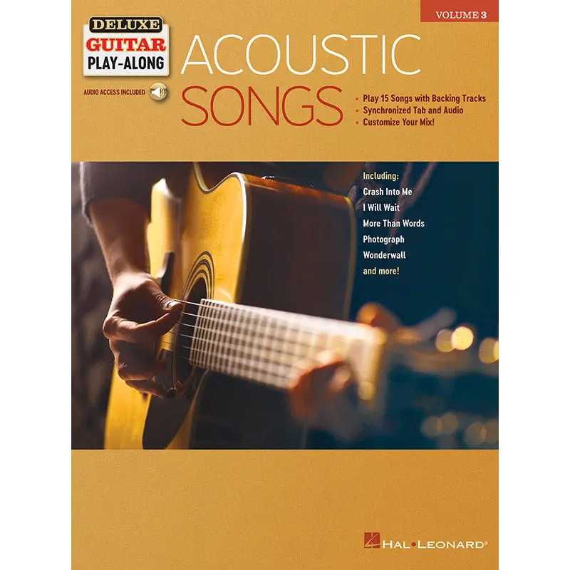 Acoustic Songs - Deluxe Guitar Play-Along Vol. 3