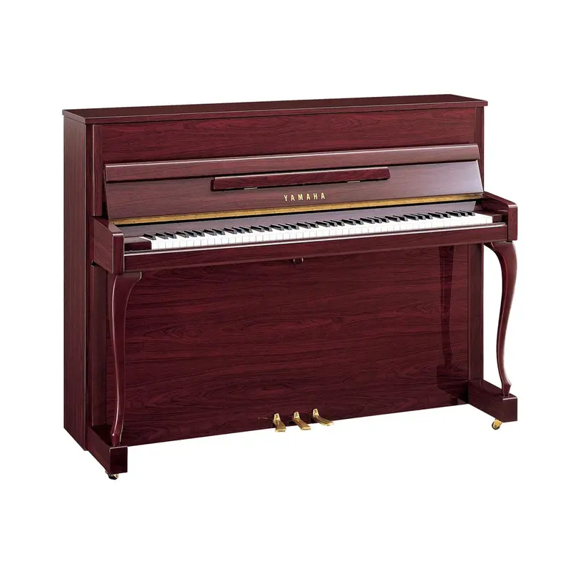 Yamaha JX113CPPM Upright Acoustic Piano - Polished Mahogany