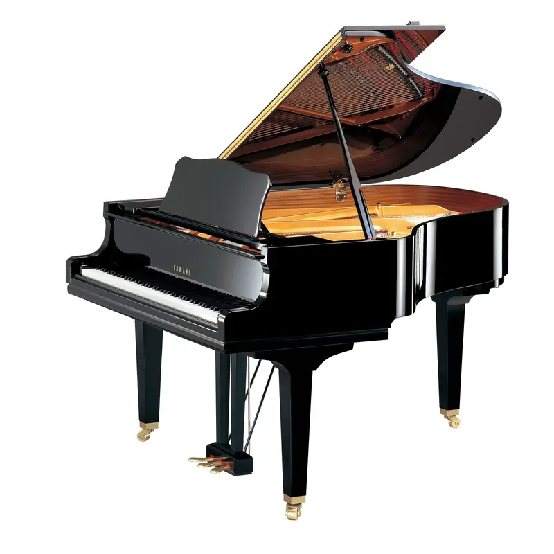 Yamaha GC2 Acoustic Baby Grand Piano Polished Ebony
