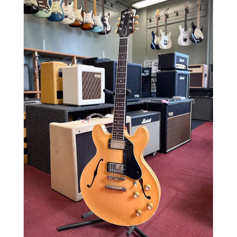 Collings I-35 LC Vintage Semi-Hollow Electric Guitar Aged Blonde Finish