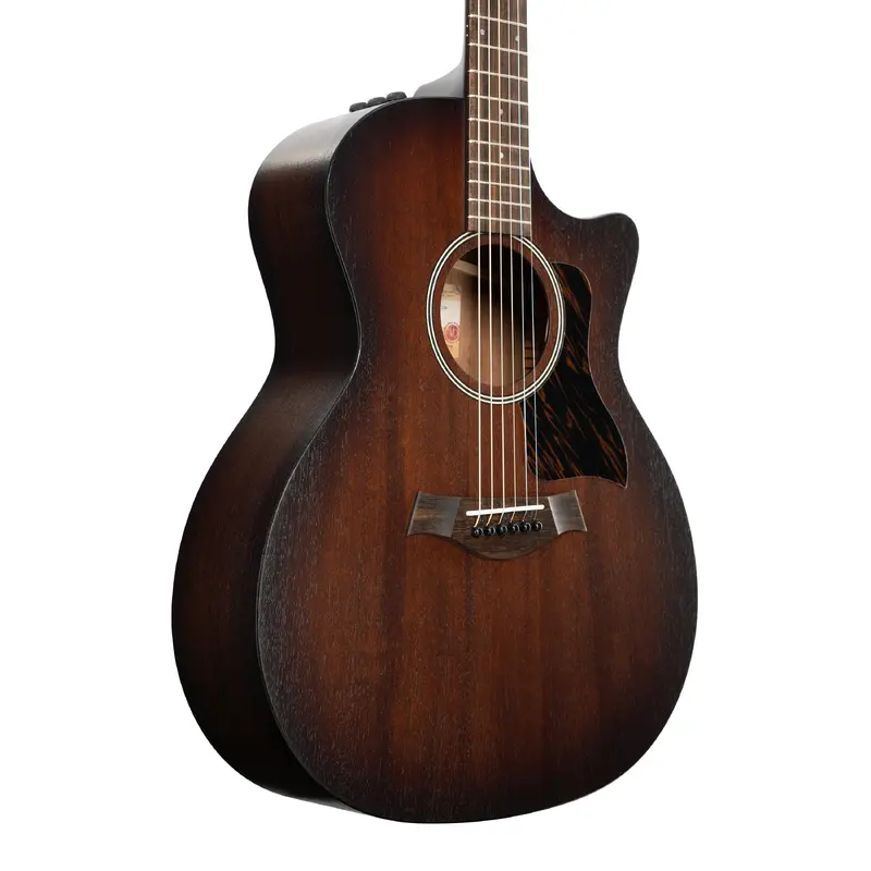Pre-Owned Taylor American Dream AD24CE Mahogany/Sapele Acoustic-Electric Guitar - Shaded Edgeburst | Used