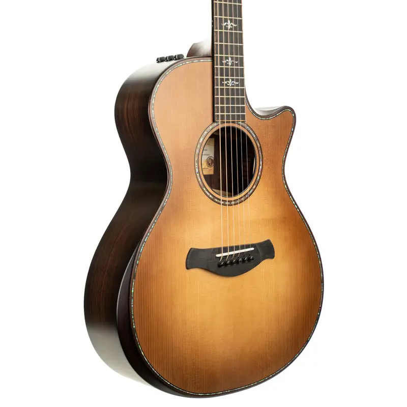 Taylor Builders Edition 912ce Grand Concert Acoustic-Electric Guitar - Wild Honey Burst Top | Used