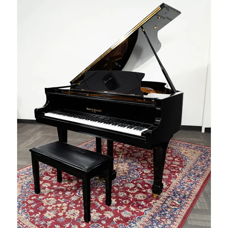 Kohler & Campbell SKG600 Grand Piano | Polished Ebony | SN: ILHG0176 | Used