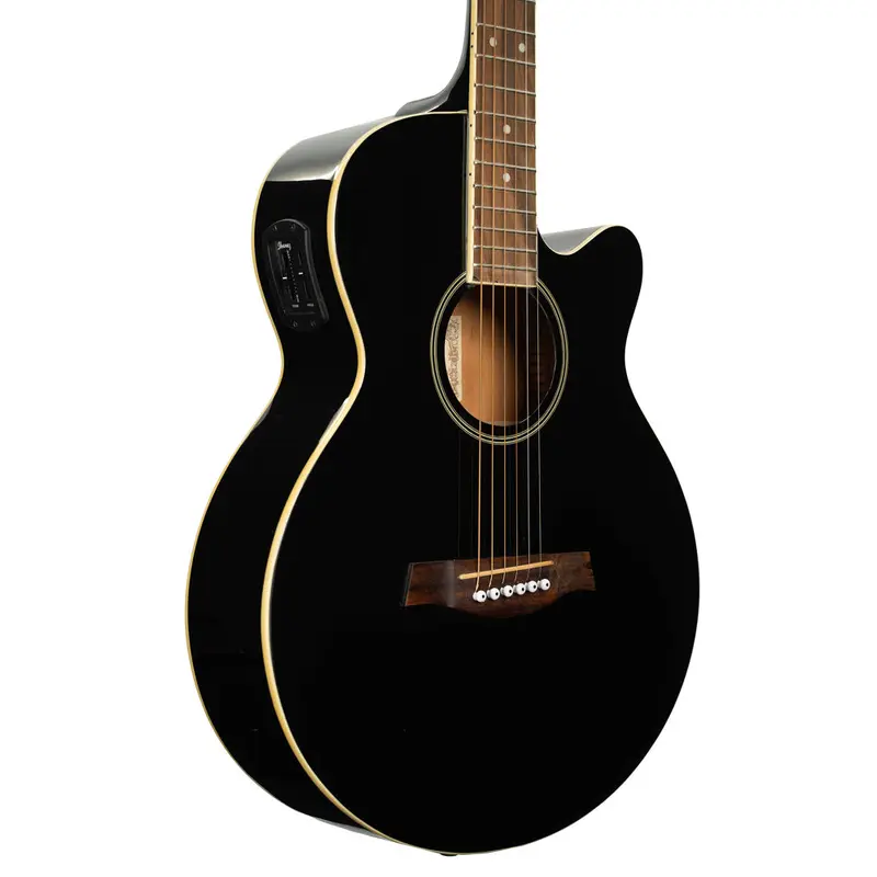 Pre-Owned Ibanez AEG4JP Acoustic-Electric Guitar- Black | Used