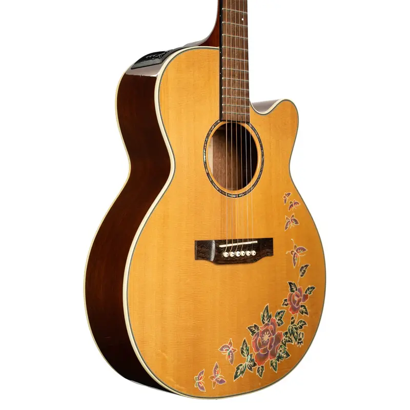 Pre-Owned Takamine EG-540SC BF-NEX Butterfly Acoustic-Electric Guitar | Used