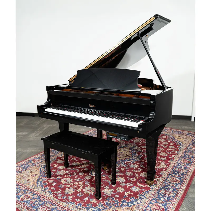 Knabe KN590 Grand Piano | Polished Ebony | SN: G108578 | Used
