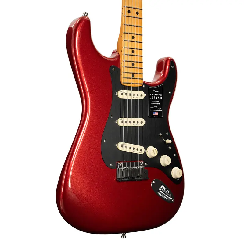 Fender American Ultra II Stratocaster Electric Guitar - Sinister Red
