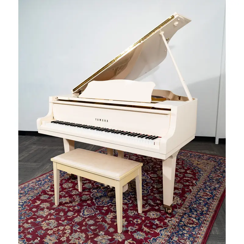Yamaha GH1 Grand Piano | Satin White | SN: B5888310 | Used