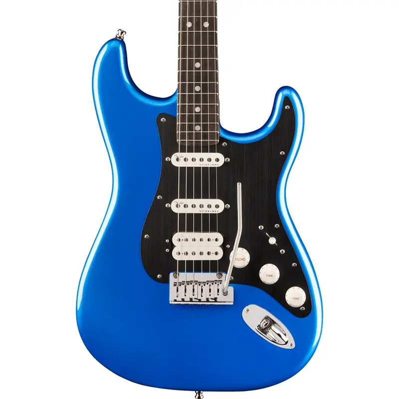 Fender American Ultra II Stratocaster HSS Electric Guitar - Ebony Fingerboard, Noble Blue | New
