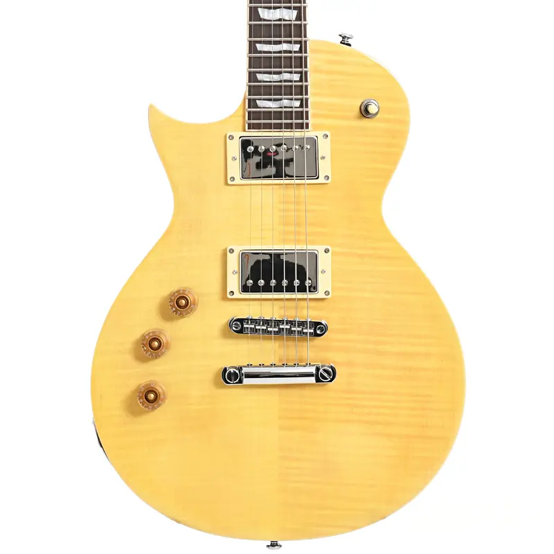 ESP LTD EC-256FM Left Handed Vintage Natural Electric Guitar