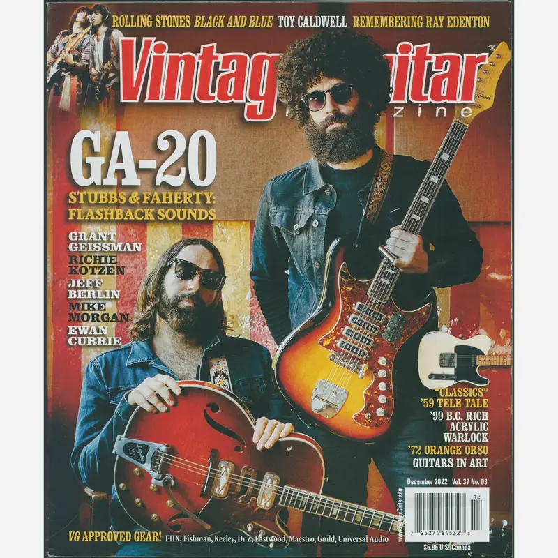 Vintage Guitar Magazine - December 2022