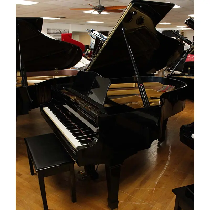 Yamaha 6'1" C3 Grand Piano | Polished Ebony | SN: 1443162 | Used