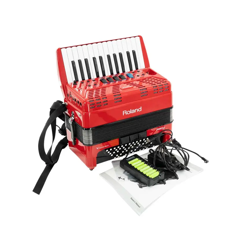 Pre-Owned Roland FR-1x Digital V-Accordion w/ Rechargeable Batteries - Red | Used