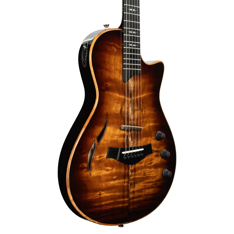 Taylor Demo T5z Custom Koa Hollow-Body Electric-Acoustic Guitar w/ Armrest | Used