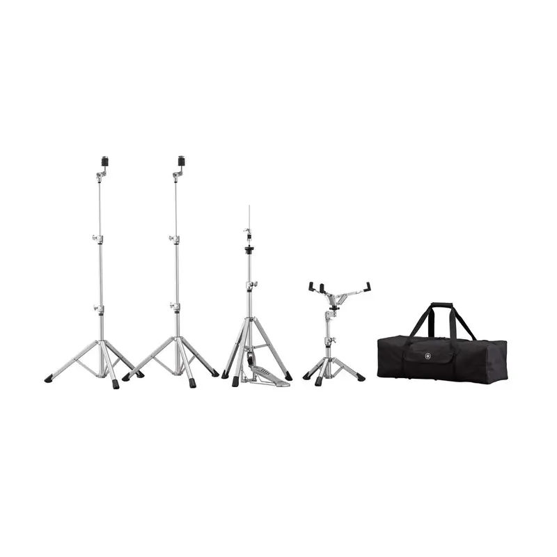 Yamaha HW-3 Crosstown Advanced Lightweight Drum Hardware Pack w/ Carrying Bag