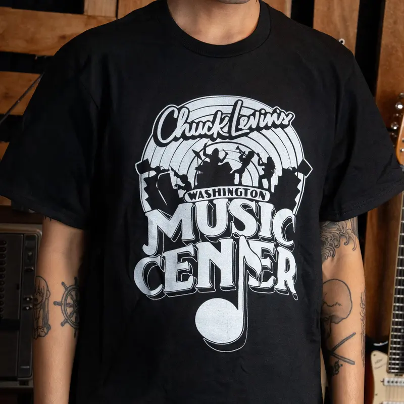 Chuck Levin's Basic Band T-Shirt - Black