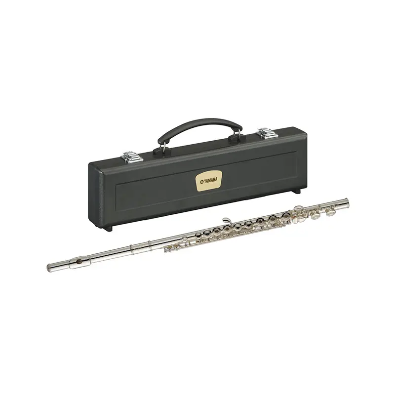 Pre-Owned Yamaha YFL-281 Standard Silver Open Hole In Line Flute | Used