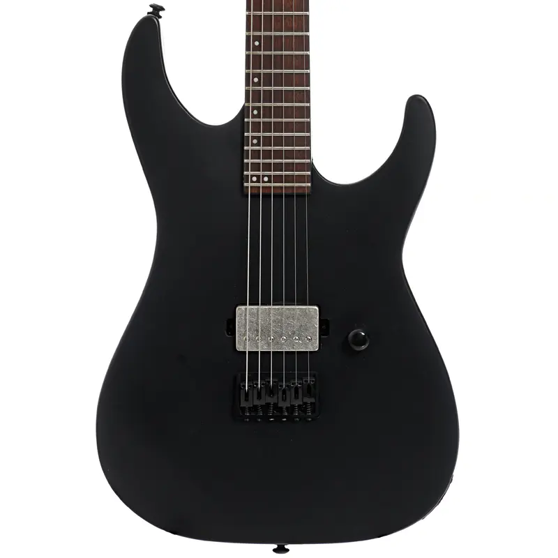 ESP LTD M-201HT Electric Guitar, Black Satin