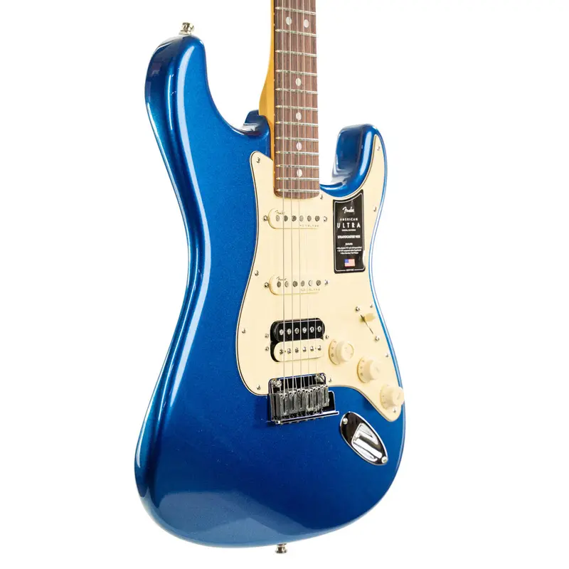 Fender American Ultra Stratocaster HSS, Rosewood Fingerboard, Cobra Blue