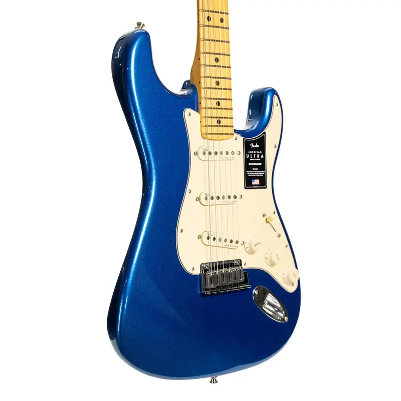Fender American Ultra Stratocaster, Maple Fingerboard, Cobra Blue