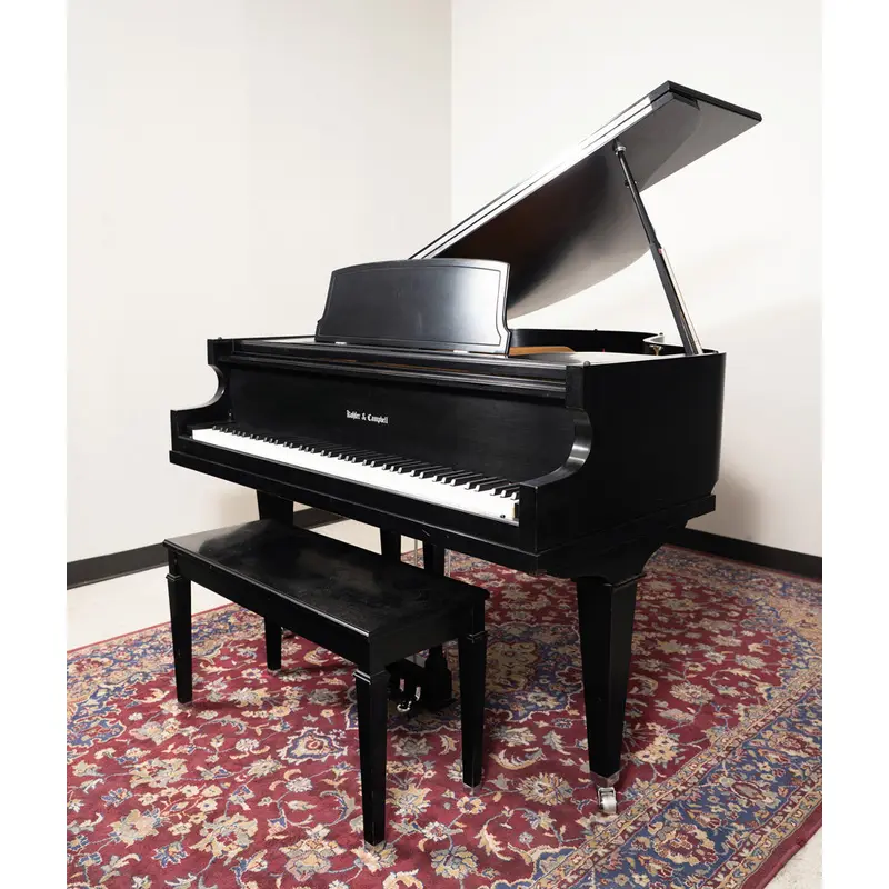 Kohler & Campbell Grand Piano w/ QRS Player System| Satin Ebony | SN: 60650 | Used