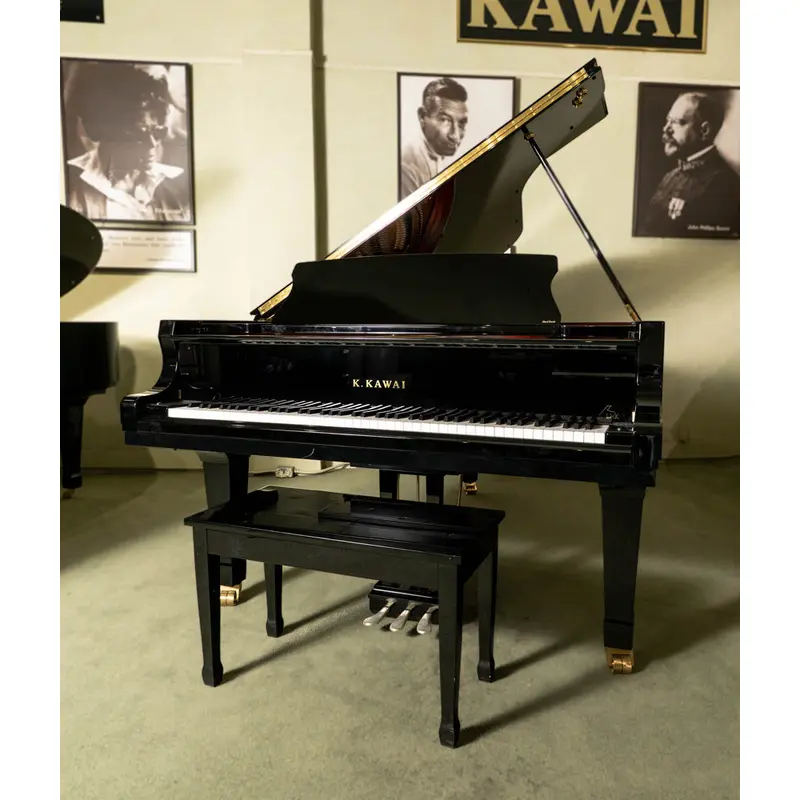 2023 Kawai GX-6 BLAK 70 Orchestra Grand Piano | Ebony Polish | Used
