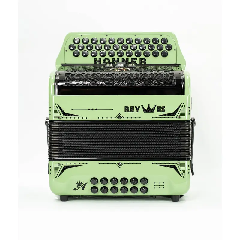 Hohner Anacleto Rey Especial II 3 Switch EAD Accordion- Pale Green | New
